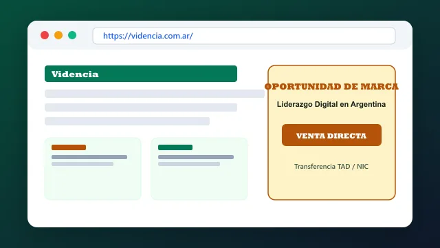 Modelo de aplicación comercial y proyectos digitales para videncia.com.ar