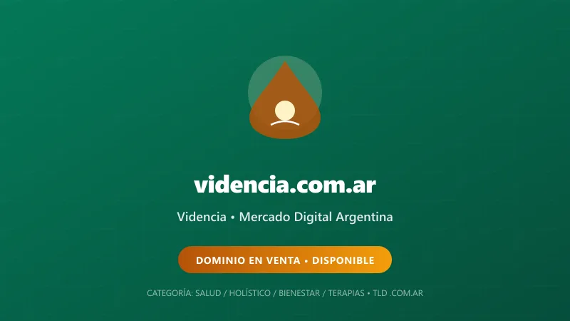 Identidad gráfica y activo digital para Videncia en Argentina